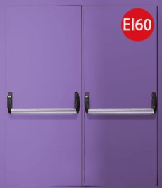 Дверь противопажарная ЕI60 (60) фото