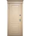 Дверь входная Cerber 30 - В Венецианском стиле выполнена отделка двери Ягуар серии Next. Металлическая конструкция окрашена в цвет декоративной панели. Ручки Fimet от итальянских дизайнеров.
