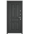 Дверь входная с шумоизоляцией 51 - Темный-пепел (арт. ПВХ Темный-пепел)