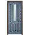 Дверь входная с терморазрывом 60 COTTAGE 01 - ФМ Синий гиацинт