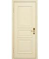 Дверь входная в квартиру Cerber 24 - Наборная МДФ панель с накладными штапиками, крашеная. Стальная рама и петли окрашены в цвет панели Ral 1013.
