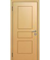 Дверь входная в квартиру Cerber 29 - МДФ панель с покрытием натуральным шпоном в цвете Дуб беленый. Декорирована классической фрезеровкой. Гладкие L-образные наличники с зарезкой под петли.